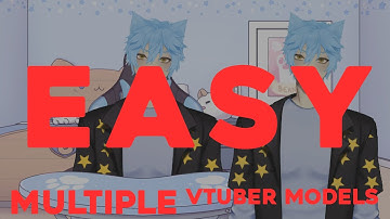 FAST & EASY / How to get multiple Vtuber models on the same stream for Collabs. - Simple Tutorial