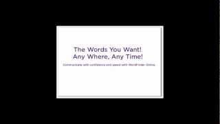 Thumbnail WordFinder Online
