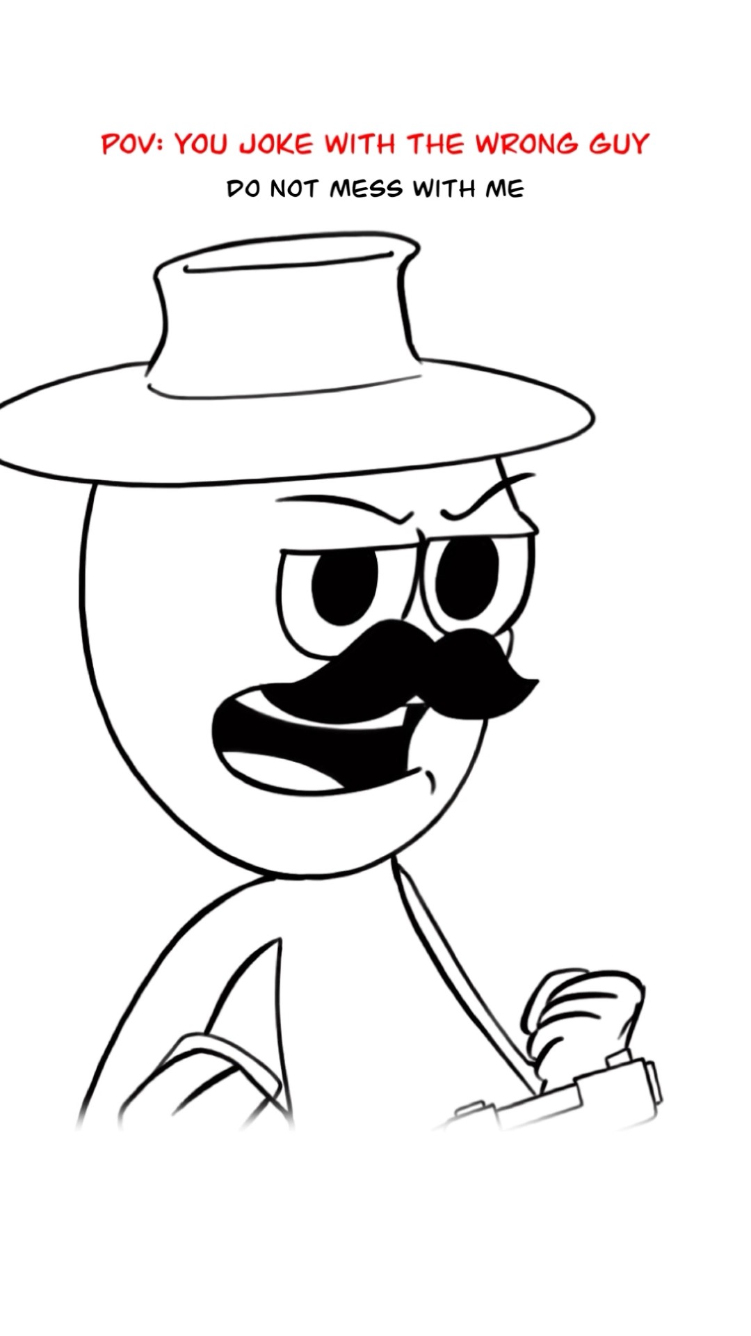 Do Not Mess With Me ? (Animation Meme) #shorts