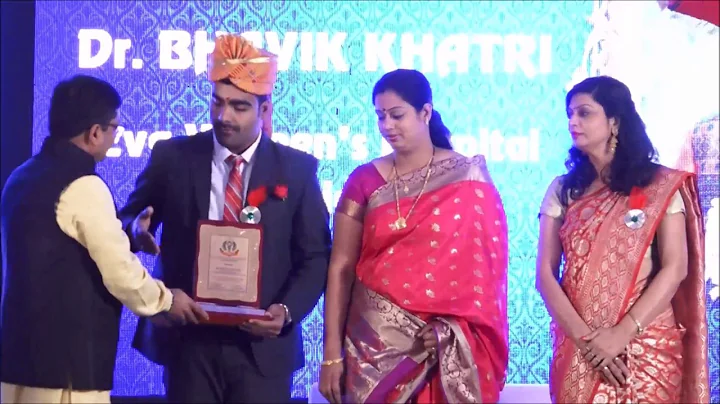 Felicitation Dr Bhavik Khatri