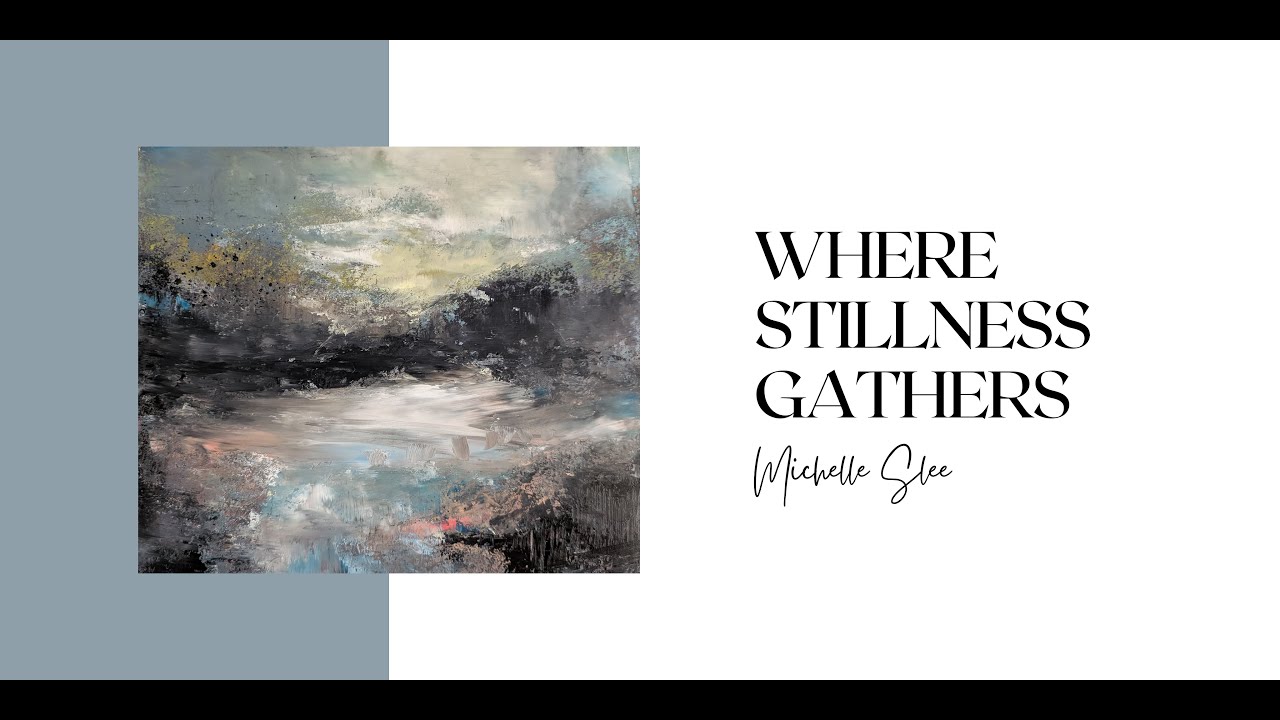 Transforming Chaos into Serenity: Abstract Landscape Painting Process