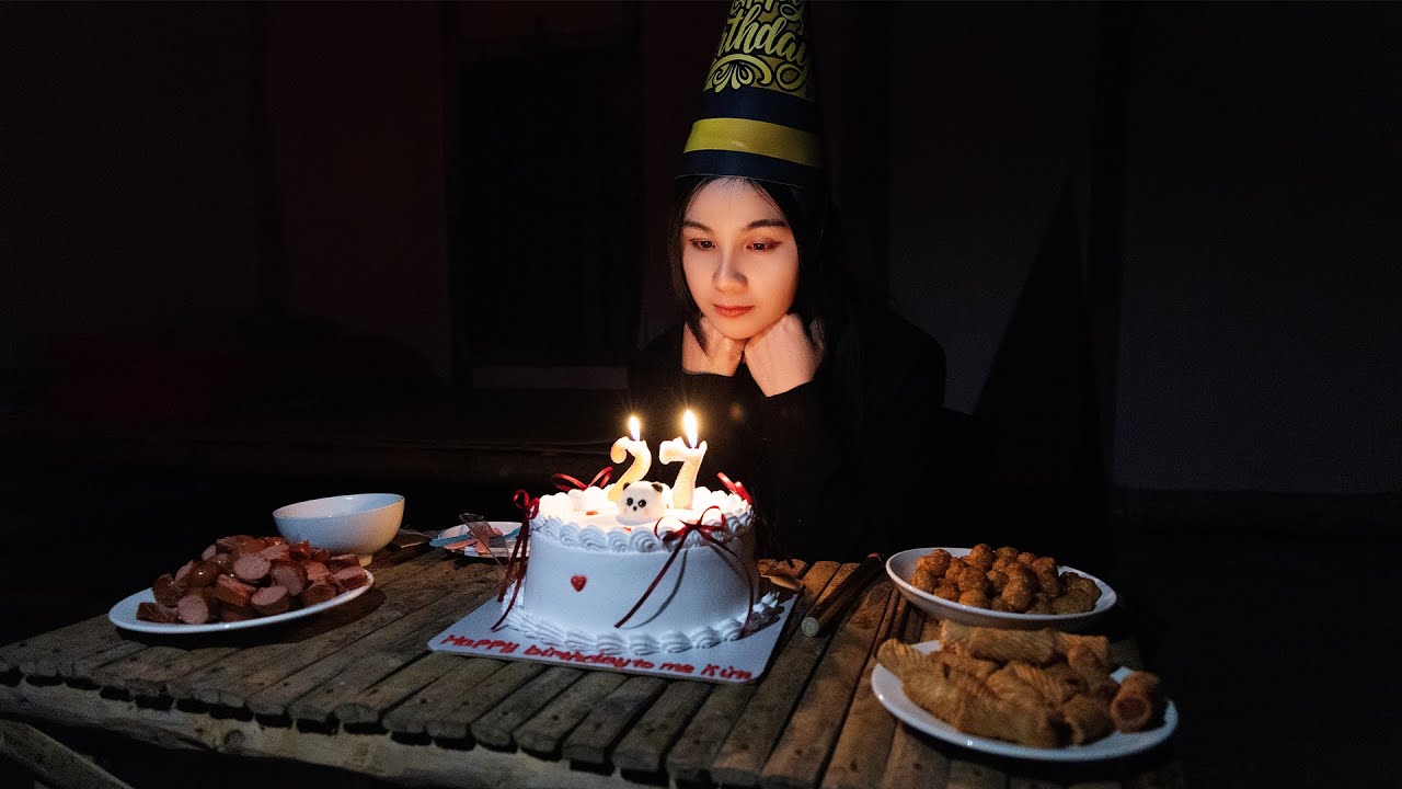 С днем ​​рождения, Ким! Уютная небольшая вечеринка в честь дня рождения на ферме.