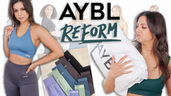 AYBL PULSE OMBRE HIGH WAISTED SEAMLESS REVIEW + TRY ON! AYBL