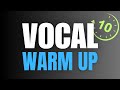 The BEST 10 Minute VOCAL WARM UP for Guys