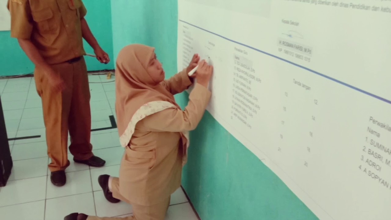 Komitmen Bersama Sekolah  Model SMPN 1 Cimarga 2021 