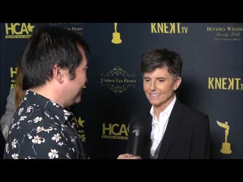 Tig Notaro Carpet Interview at HCA Film Awards 2023