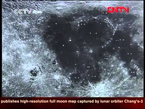 China unveils highest-resolution moon map