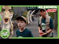 Parque de T-Rex | ¡Dinosaurios vs Vengadores! Dinosaurio desaparece en Batalla Endgame