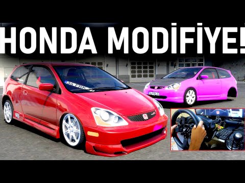 İHALEDEN HONDA ALIP MODİFİYE ETTİK! - MODİFİYE YARIŞI @Keremkulak - ETS 2 Mod T300RS GT