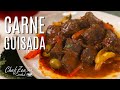 Easy Carne Guisada Recipe | Pressure Cooker Beef Stew | Chef Zee Cooks