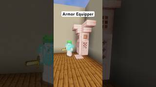 Minecraft Armor Equipper #shorts