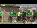Primer entrenamiento del jueves 10 de agosto