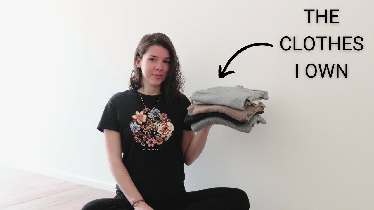 How Many Clothes I Own As A Minimalist I Counting All Of My Wardrobe ...