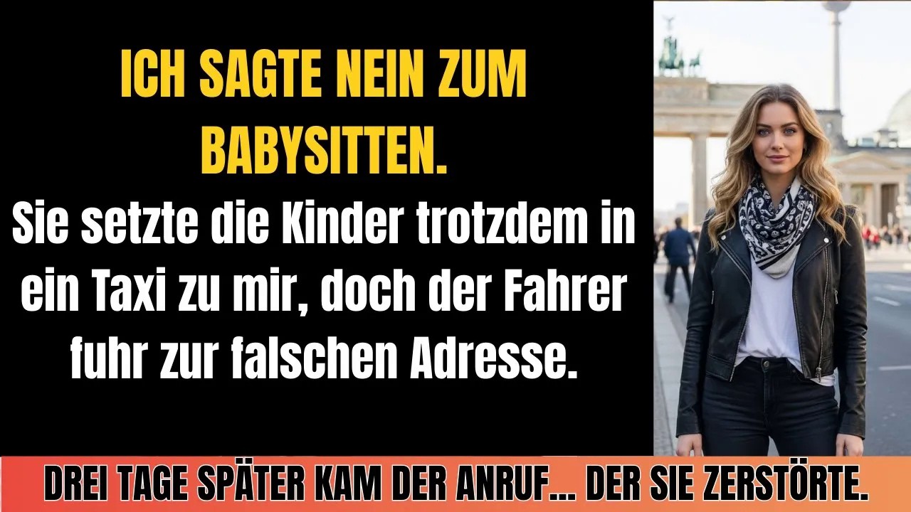 Ich lehnte Babysitten ab – 3 Stunden später rief die Polizei an