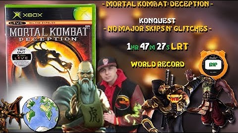 MKD - KONQUEST SPEEDRUN WORLD RECORD - 1hr 48m 27s (LRT) (NMSNG)