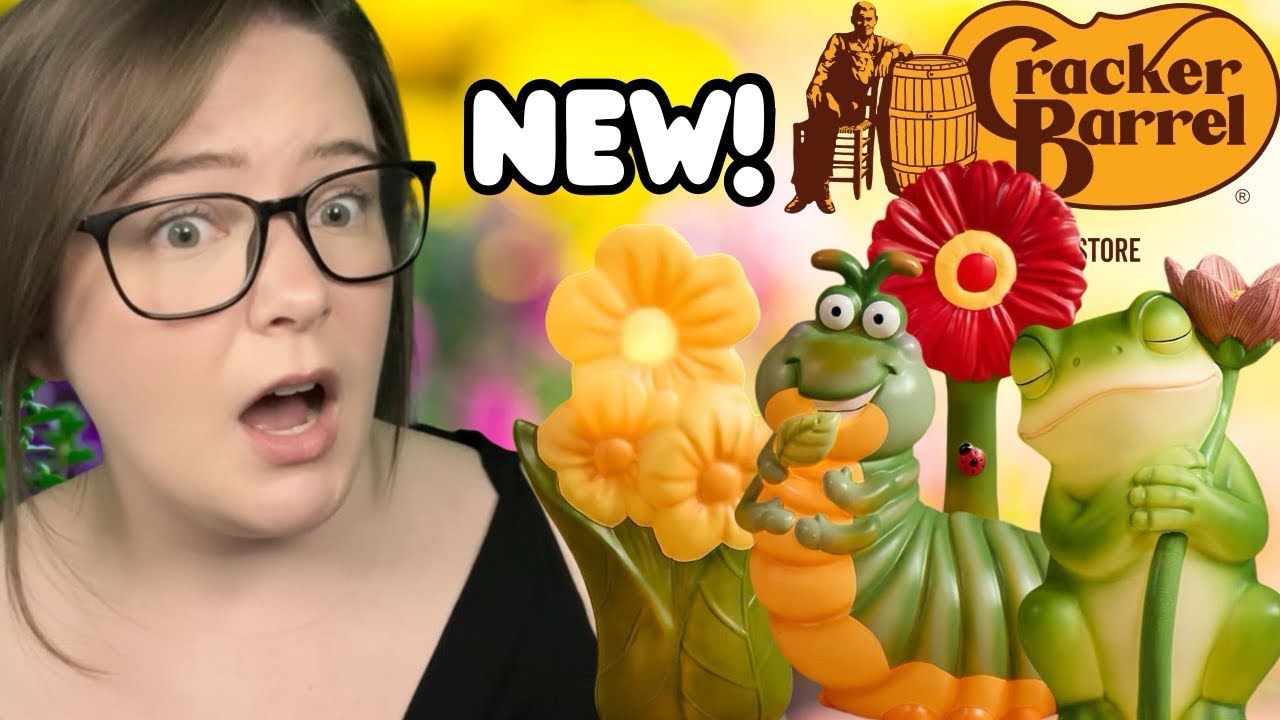 Новые формы для выдувного формования Garden Sanctuary от Cracker Barrel!