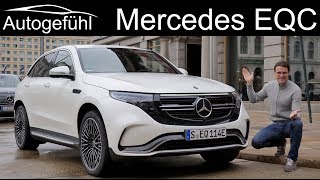 Mercedes EQC FULL REVIEW - how does it match Tesla X and Audi e-tron in driving