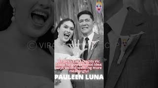 Pauleen Luna Credits Vic Sotto For Vow Renewal Idea Says Second Wedding More Meaningful