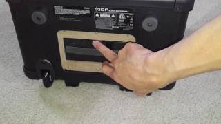 Latest DIY On How To Change And Remove Your ION Block Rocker Max Speaker Battery Tutorial Full 2017