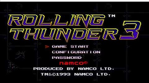 rolling thunder 3 stage 3 music