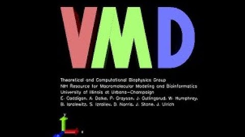 Movie Making from molecular dynamics simulation with VMD