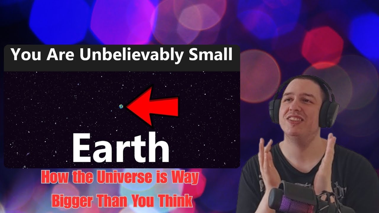 Frenchman Reacts To How the Universe is Way Bigger Than You Think