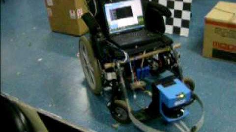 SLAM-Based Robotic Wheelchair Navigation in Confined Space 2