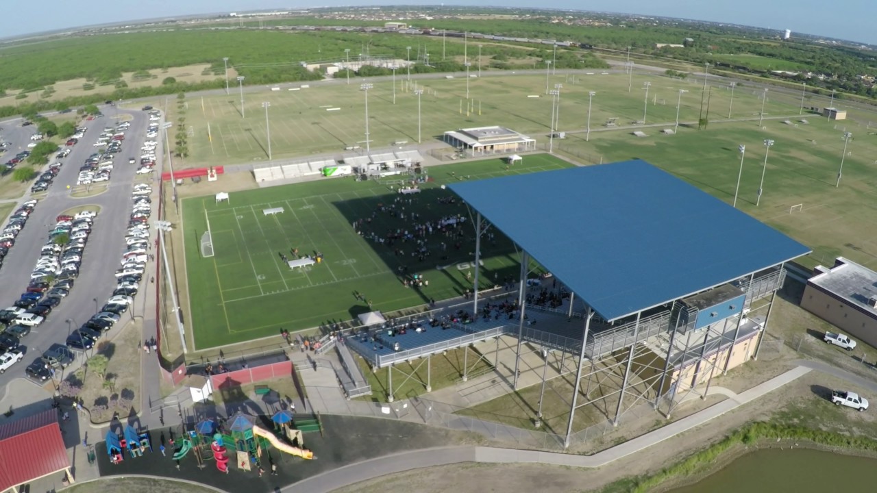 World Record Largest Huapango Dance Brownsville Sports Park Aerial