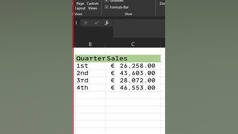 How to Show Gridlines in Excel Quick and Simple #excel #shorts #shortsvideo #shortsfeed