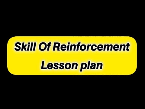 reinforcement skill life science lesson plan by Khushboo classes ...