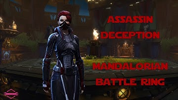 SWTOR - PvP - Assassin Deception - Mandalorian Battle Ring
