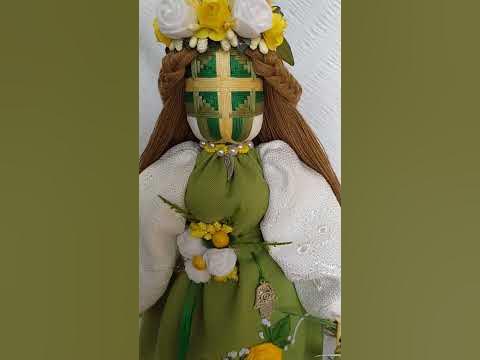 Мотанка Веснянка. Берегиня. Українська народна лялька - YouTube
