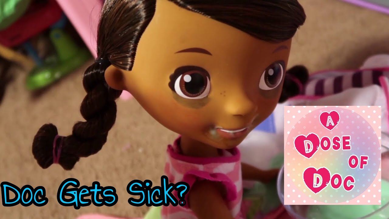 Doc's Dollies - Nanny Doc - Episode 10: Doc Gets SICK While Babysitting & Tries to Hide It!