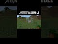 Avengers assemble ⚠️ #minecraft #viral #shorts