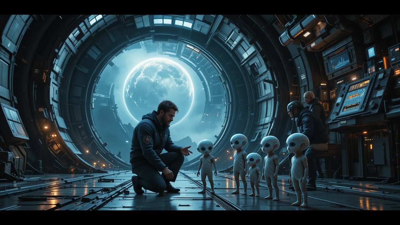 Group of Little Alien Girls Begged a Human for Help—But They Never Imagined What Happened...