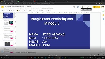 Tugas Minggu 5 Dasar Pemrograman Mobile - 193510552 - FERDI ALFARABI