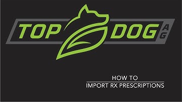 How to Import Rx Prescriptions