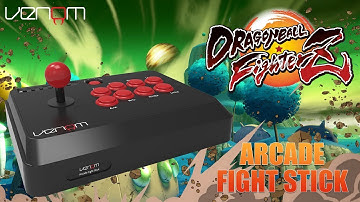 Venom Arcade Fight Stick PLUS Dragon Ball FighterZ Gameplay