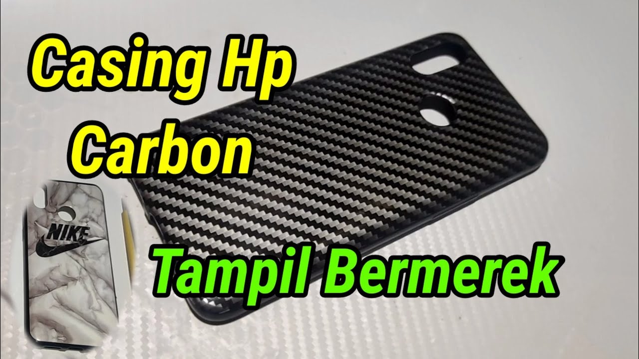 Carbon fiber 6D skotlet casing handphone Realme 3 pro