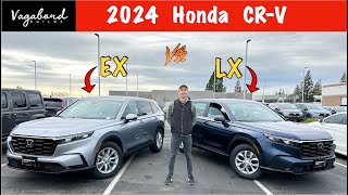 2024 Honda CRV EX versus 2024 Honda CRV LX