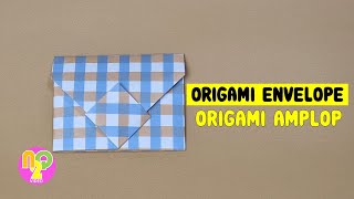 Cara Membuat Amplop dari Kertas Origami tanpa Lem dan Gunting