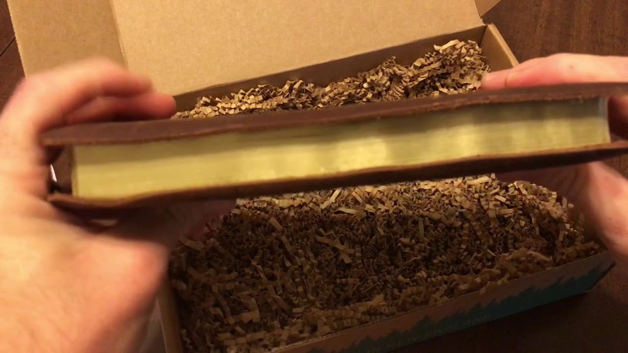 Paul’s Leather Co. handcrafted leather bible YouTube