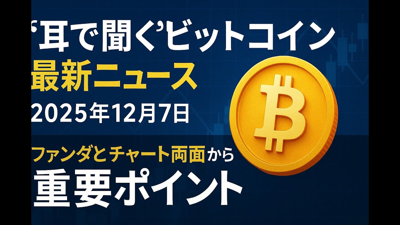 ビットコイン市場、5つの意外な真実：専門家が読み解く「金価格」「ウォール街の策略」「国家の買い」の裏側｜耳で聞くビットコインニュース AI