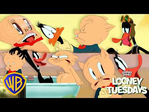 Porky Pig & Daffy Duck 🐷 🦆 Die lustigsten Momente! 😂 | Looney Tunes auf Deutsch 🇩🇪@WBKidsDeutschland