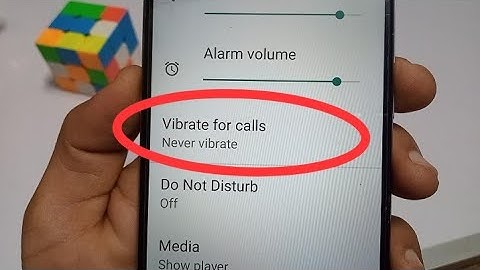 Turn on or off vibrate for call | Micromax in 1b Android mobile phone | #micromax
