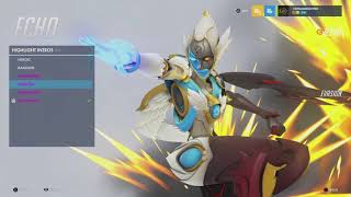 Overwatch Echo Good vs Evil 2020 Overwatch League Fleta MVP Skin Showcase