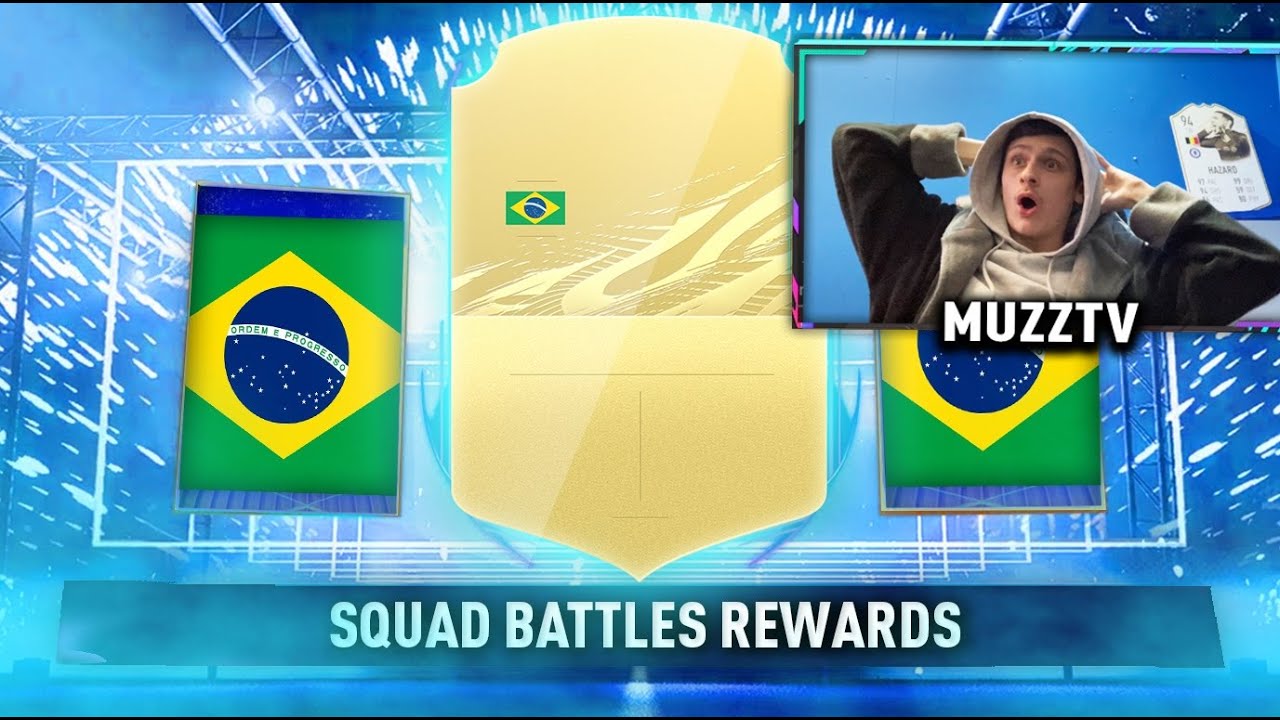 BRAZIL WALKOUT...😍 GOLD 2 SQUAD BATTLES REWARDS! 