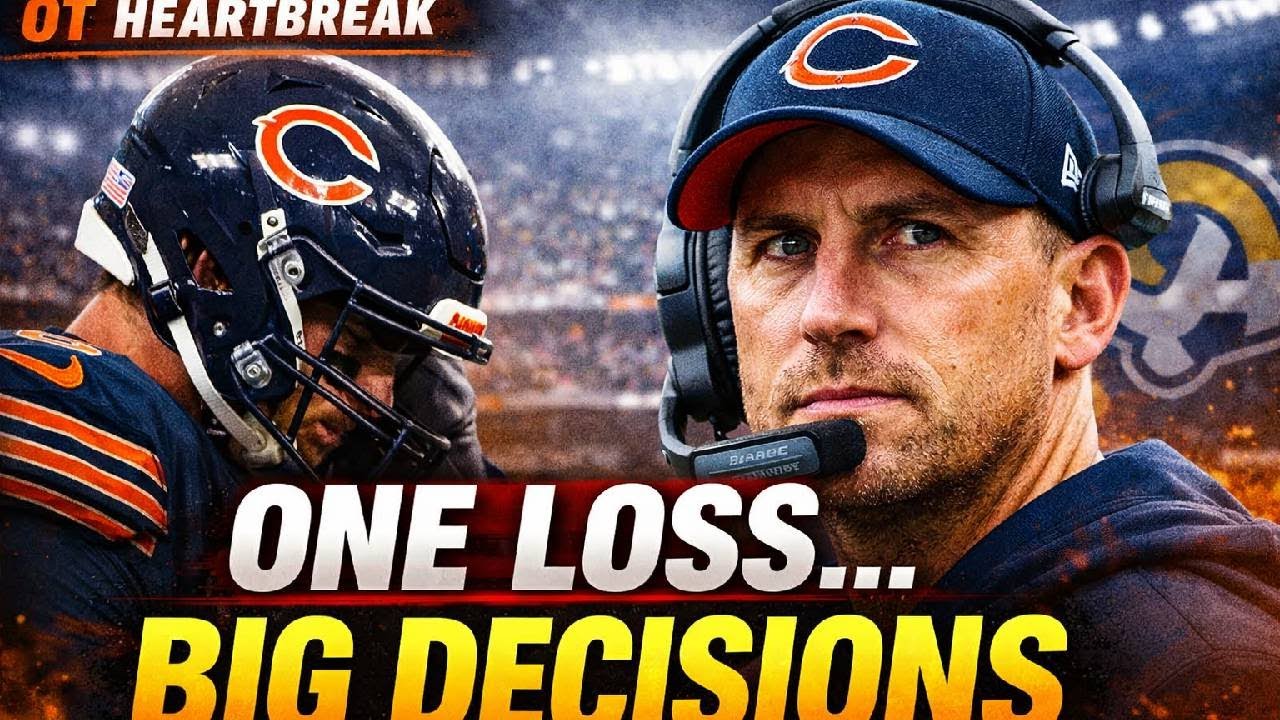 CHICAGO BEARS SEASON ENDS IN OT | BIG OFFSEASON DECISIONS AHEAD
