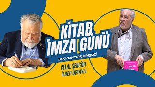 Celal Şengör və İlber Ortaylı Bakıda tələbələrlə görüşdü | Kitab İmza Günü