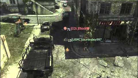 MW3 Killing a Juggernaut with a Predator Missile